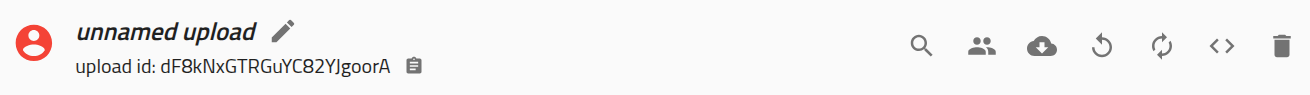 Top fields in uploads page