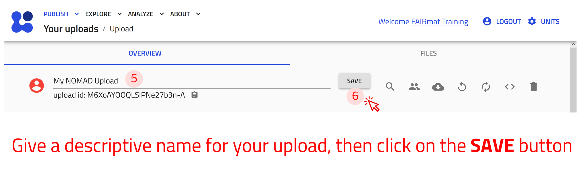 Edit the name of your upload 2